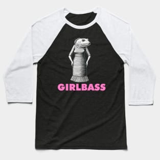 Girl Bass Baseball T-Shirt